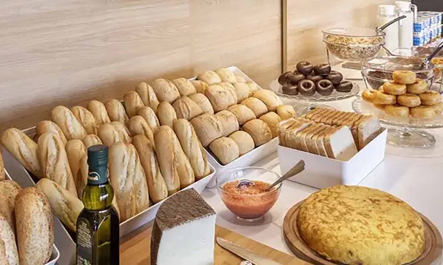 Desayuno B&B Hotel Murcia