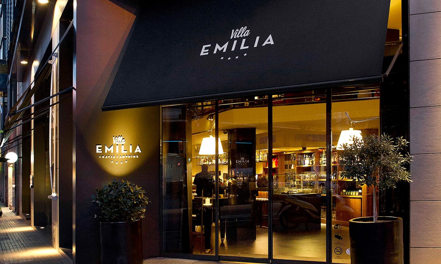 Fachada Hotel Villa Emilia