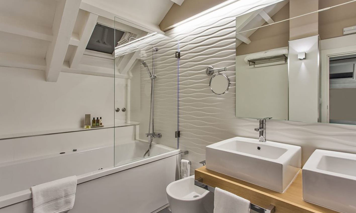 Baño Hotel O Semaforo de Fisterra
